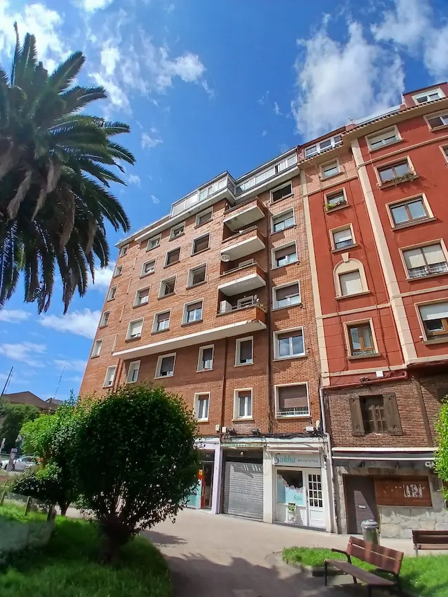 Rehabilitación de fachada en Errekagane 10, Las Arenas