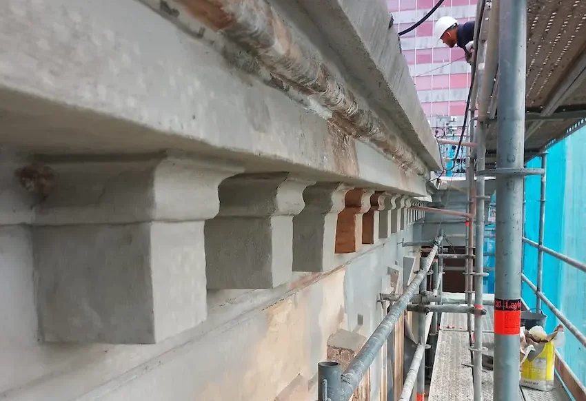Rehabilitación de fachada en Hurtado de Amezaga 8 Bilbao