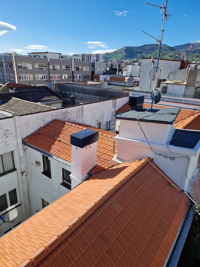 Reforma de tejado en Gregorio de la Revilla 1, Bilbao