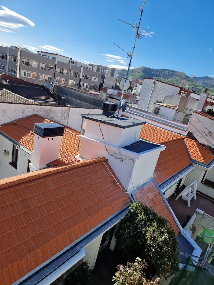 Reforma de tejado en Gregorio de la Revilla 1, Bilbao
