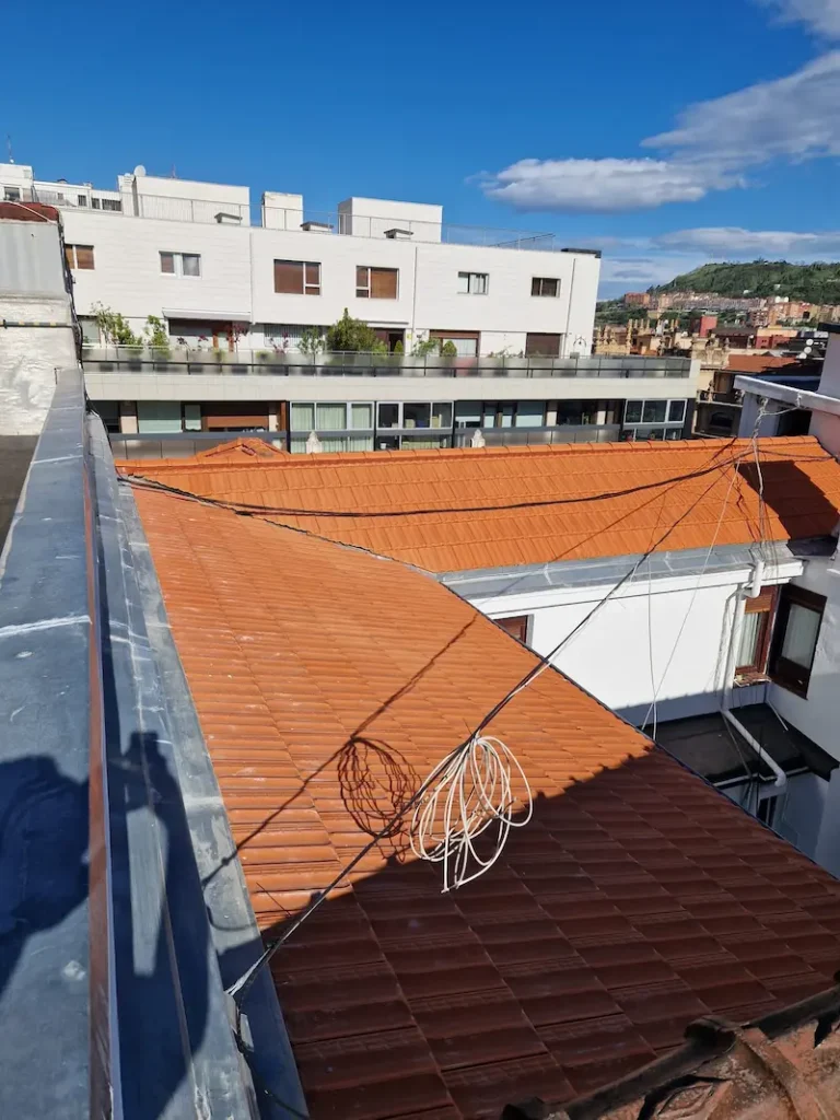 Reforma de tejado en Gregorio de la Revilla 1, Bilbao