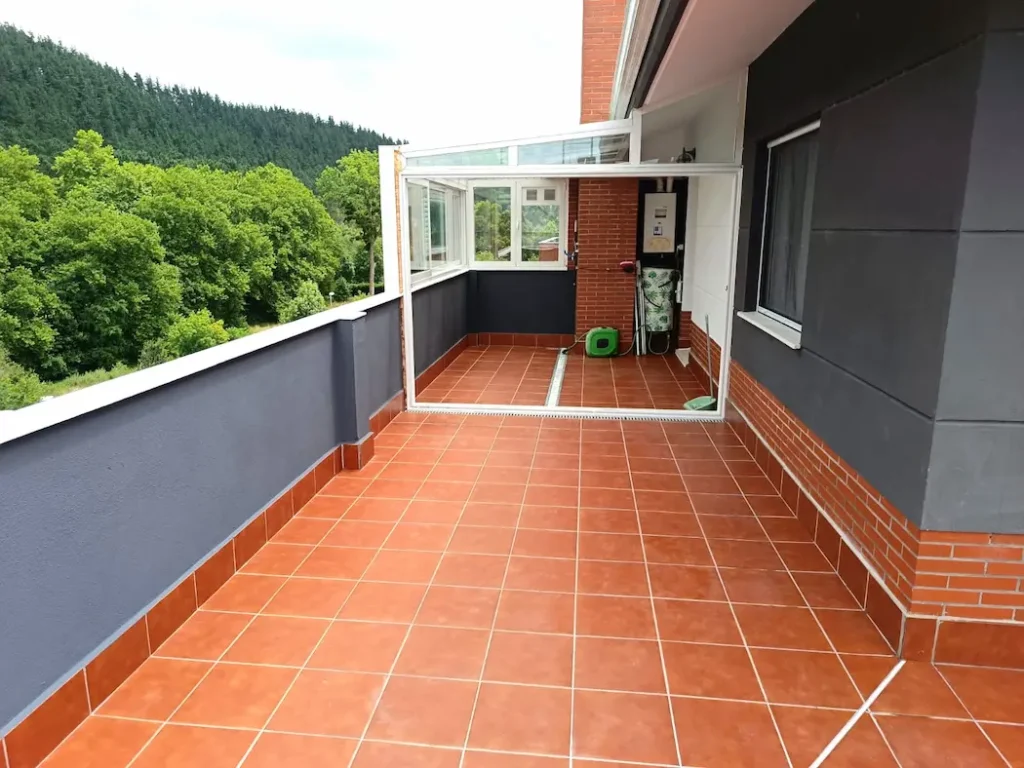 Impermeabilización de terraza en Amandresolo 3, Abadiño