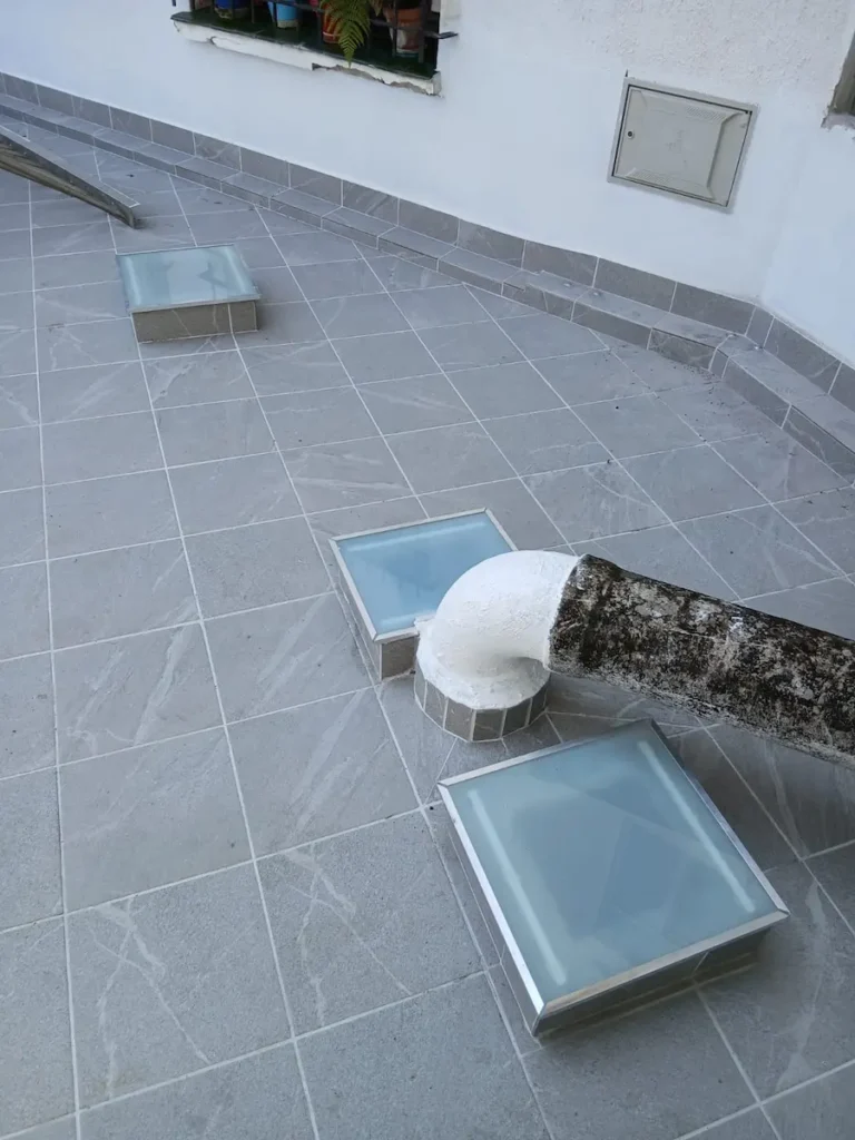Impermeabilización de terraza en Armintzakalde 11, Armintza