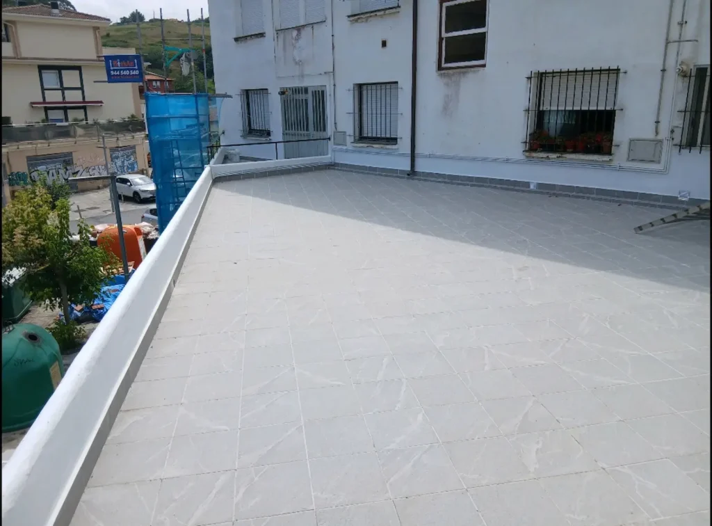 Impermeabilización de terraza en Armintzakalde 11, Armintza