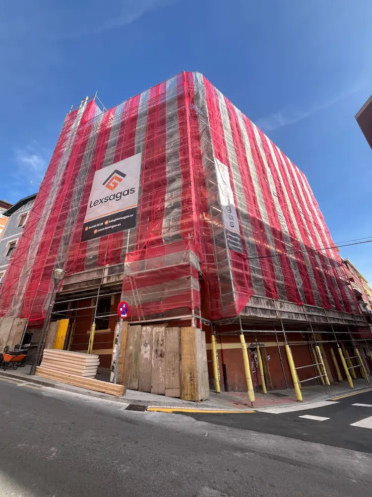 Reforma de tejado en Travesía Uribarri 1, Bilbao