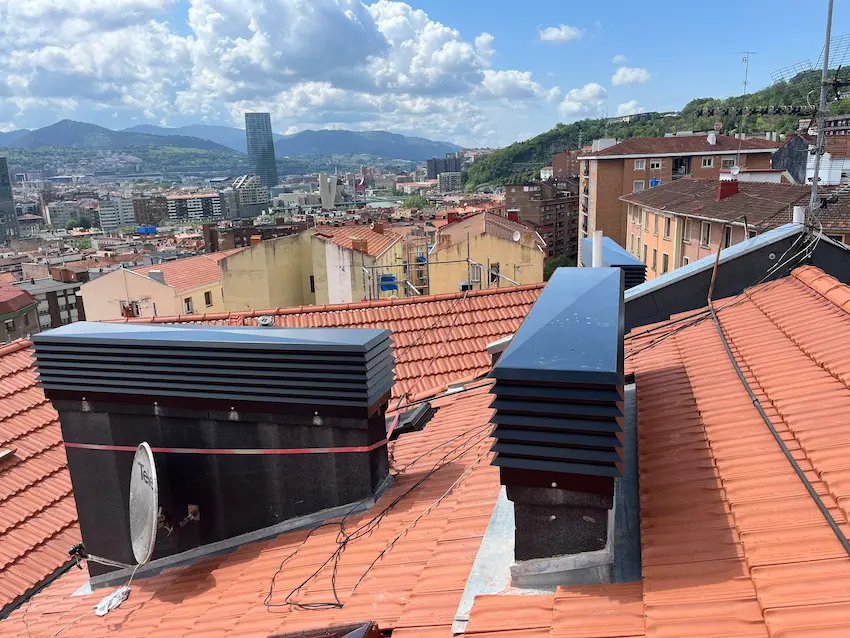 Reforma de tejado en Travesía Uribarri 1, Bilbao
