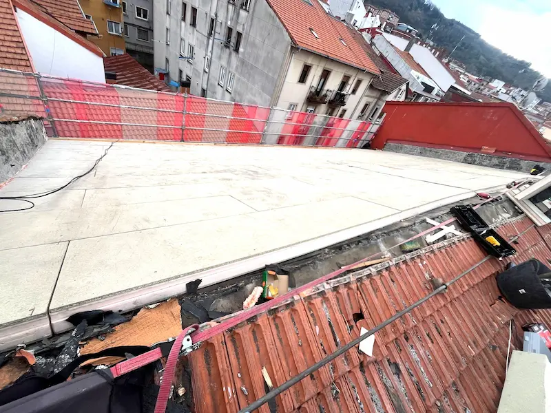 Reforma de tejado en Travesía Uribarri 1, Bilbao