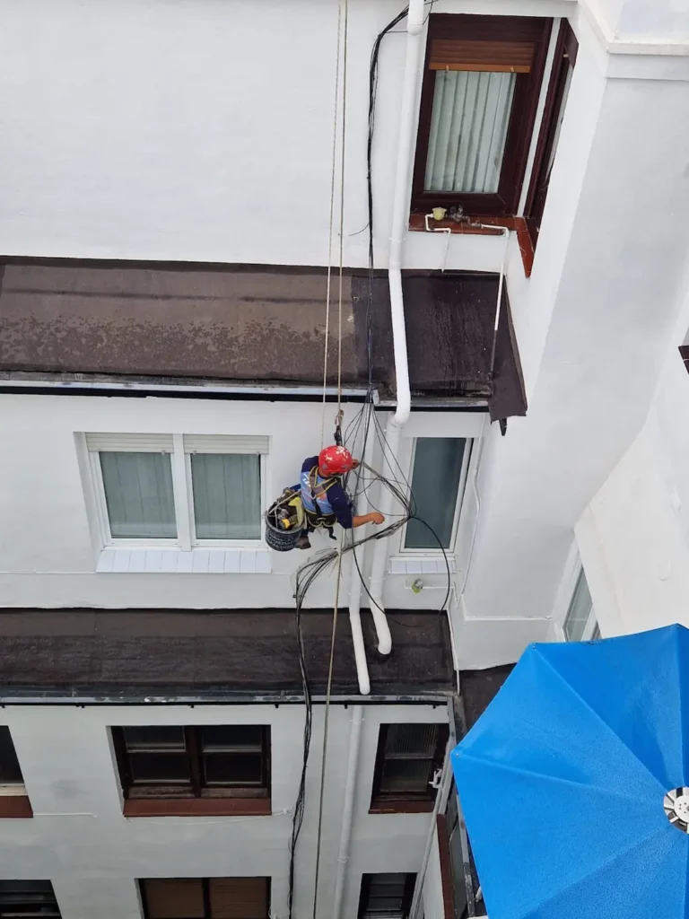 Trabajos verticales en Bizkaia