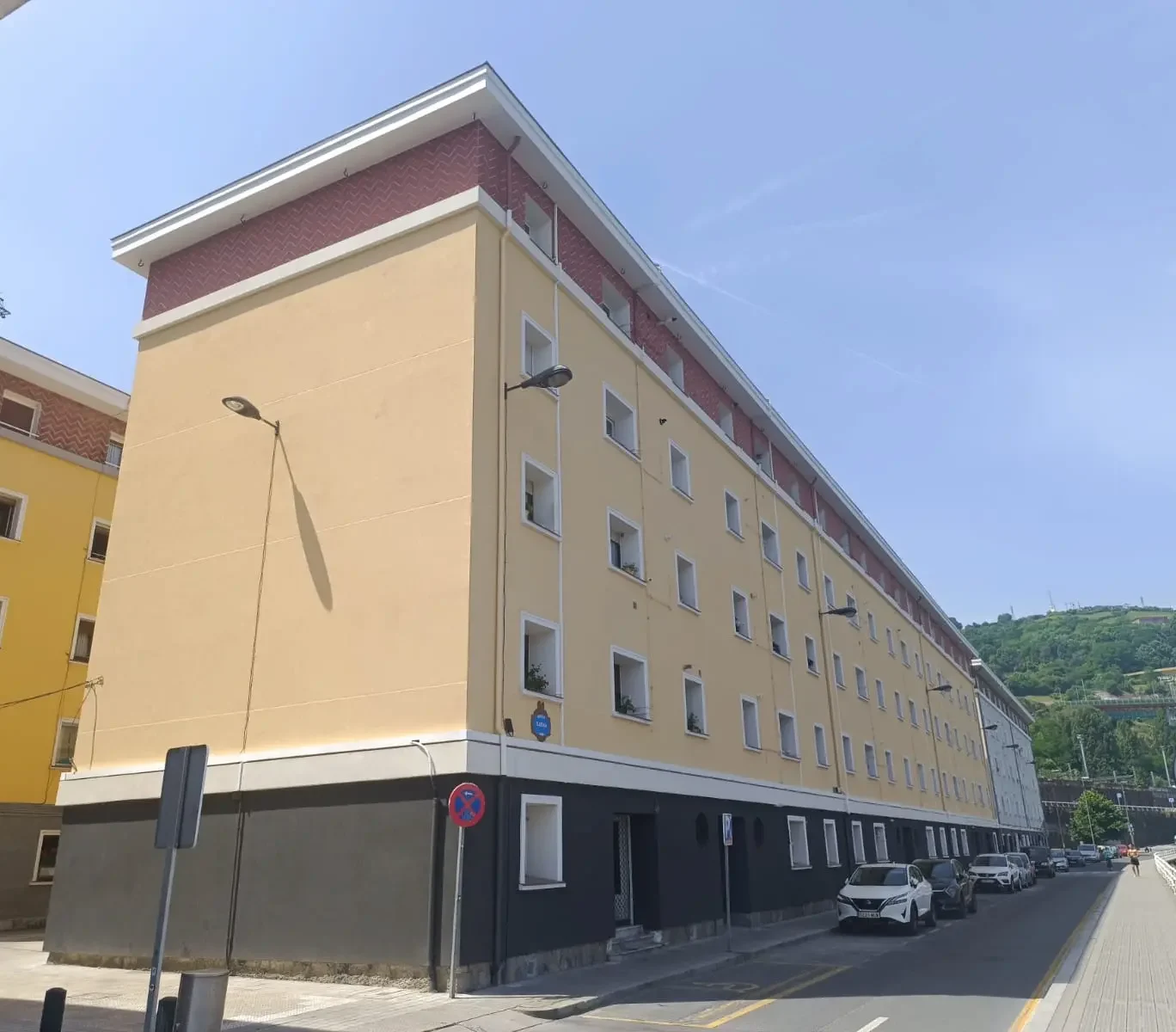 Rehabilitación de fachada en Olabeaga Bizkaia
