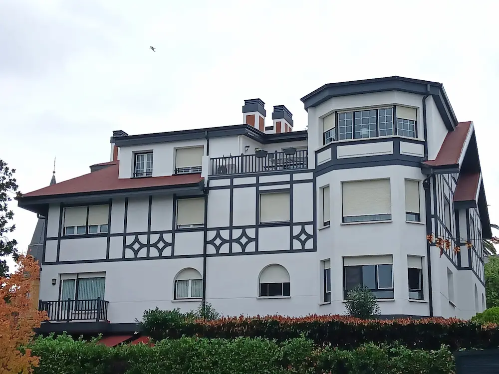 Reforma tejado y fachada en Getxo