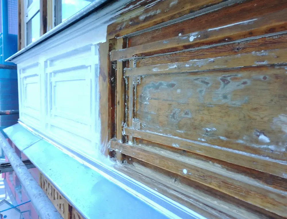 Rehabilitación de fachada en Alameda San Mamés