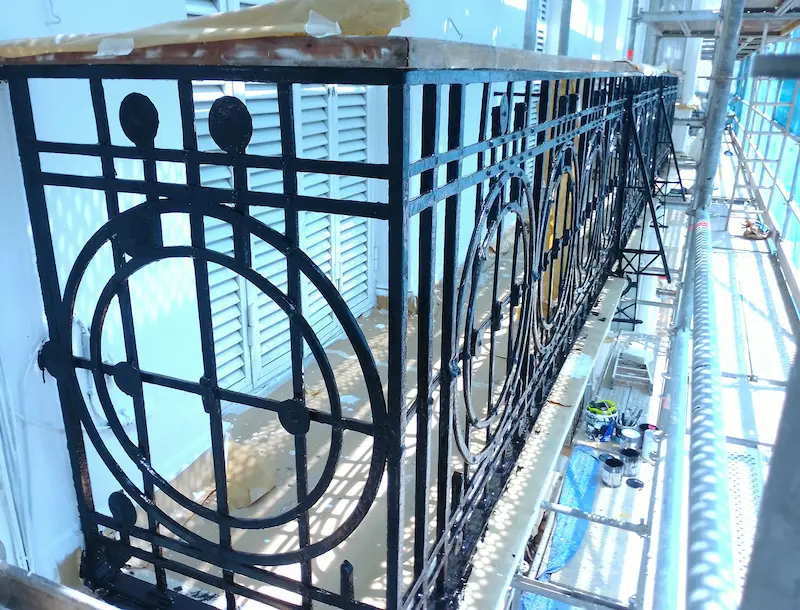 Rehabilitación de fachada en Alameda San Mamés