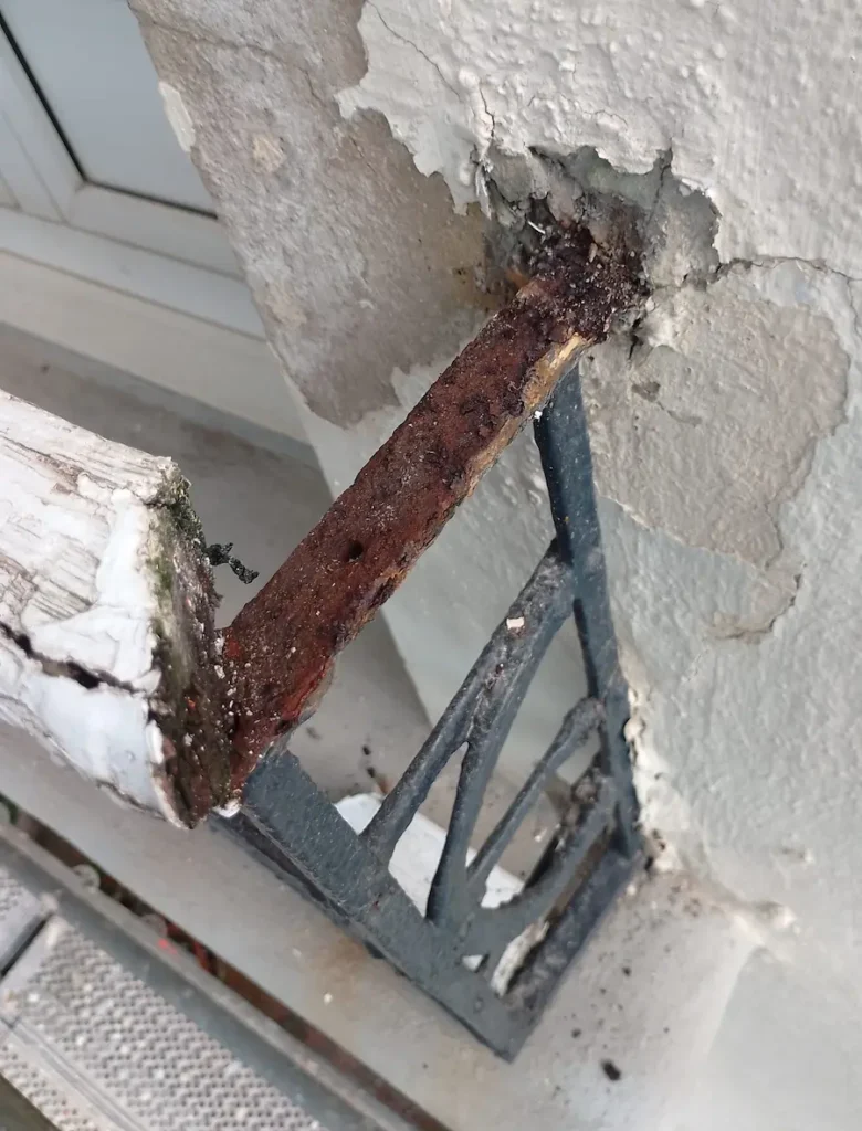 Rehabilitación de fachada en Alameda San Mamés
