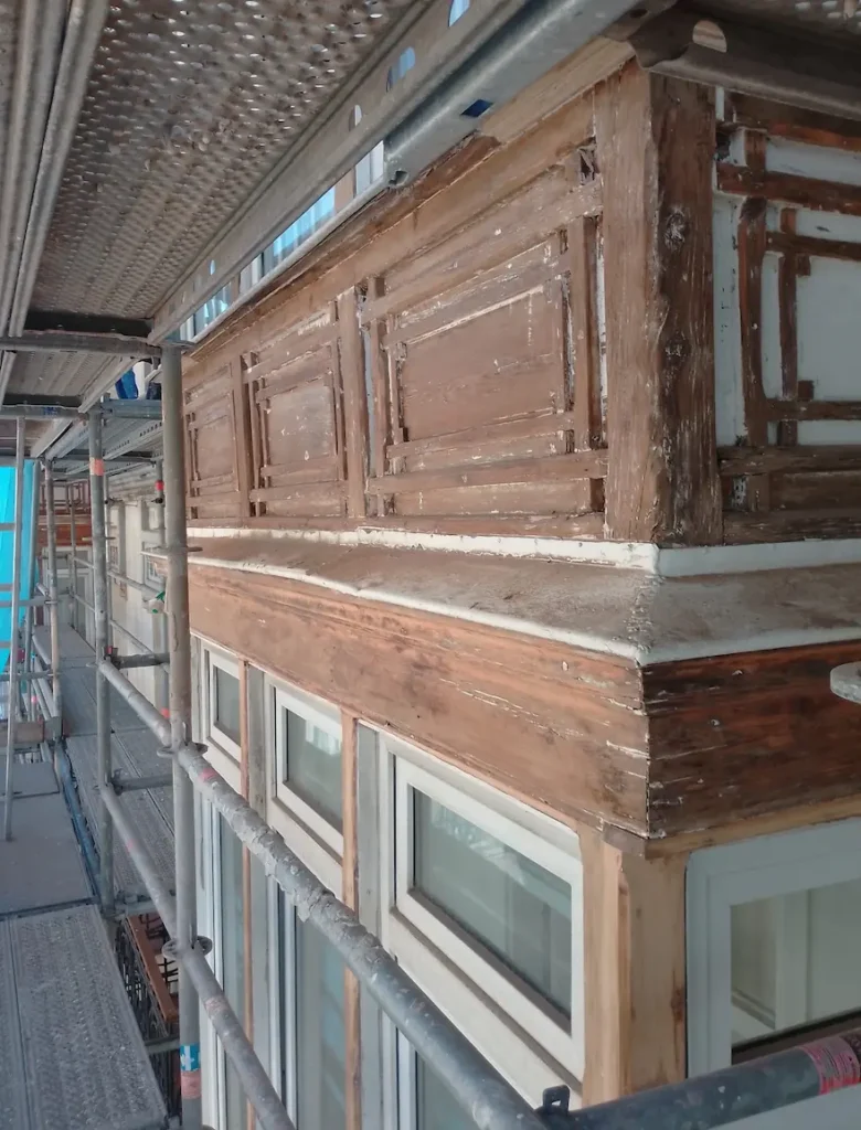 Rehabilitación de fachada en Alameda San Mamés