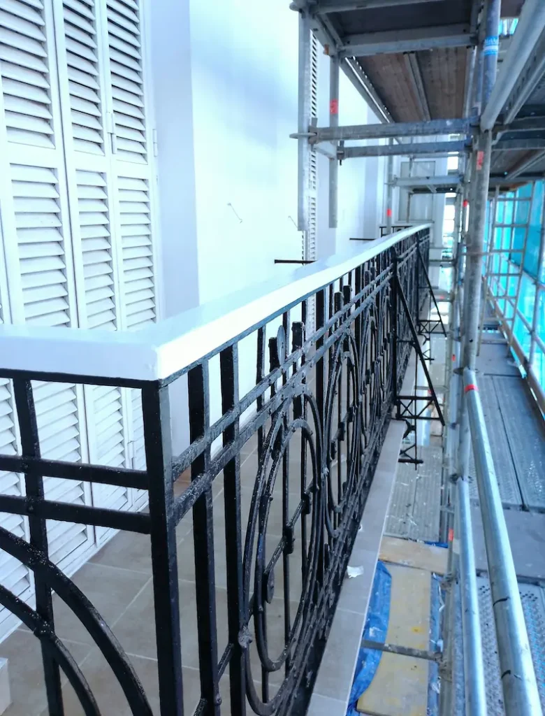 Rehabilitación de fachada en Alameda San Mamés