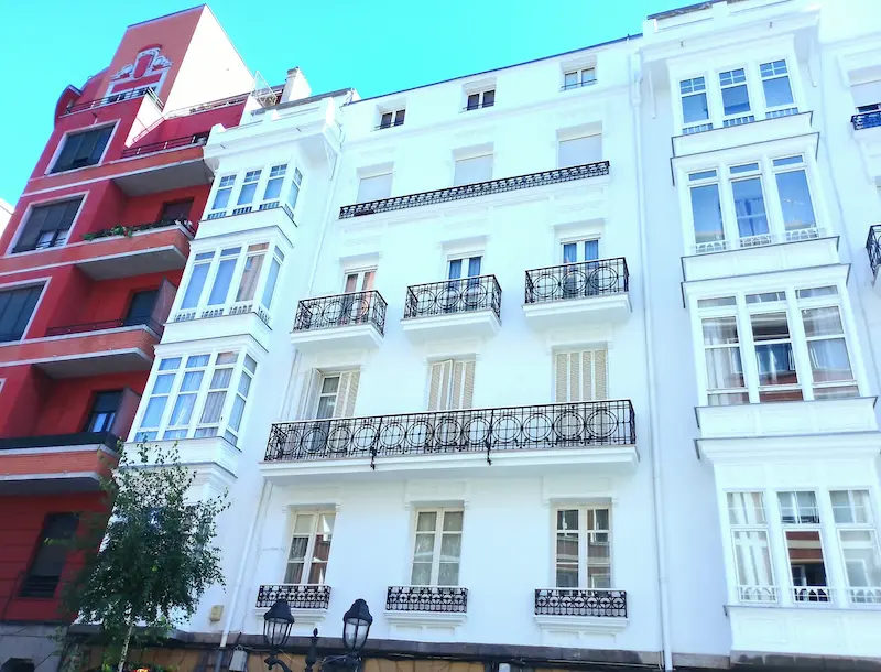 Rehabilitación de fachada en Alameda San Mamés